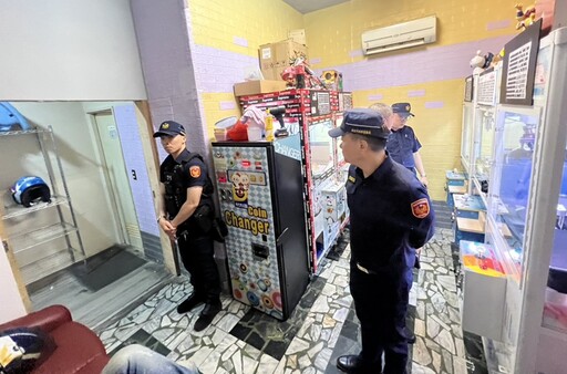 雞排店藏麻將賭場 夾娃娃機台涉改賭博機台