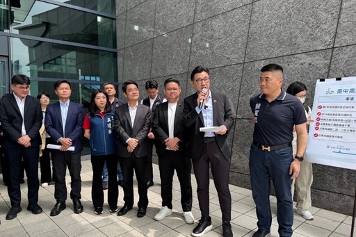台中高鐵交通量已飽和 江啟臣：交通部應將平面與高架車流分流