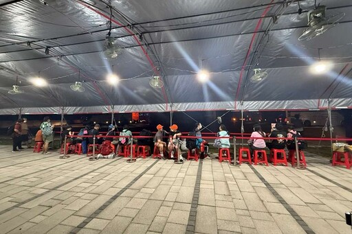 白沙屯媽祖進香湧近70萬人 雲林縣府全力疏運開放斗南田徑場休息