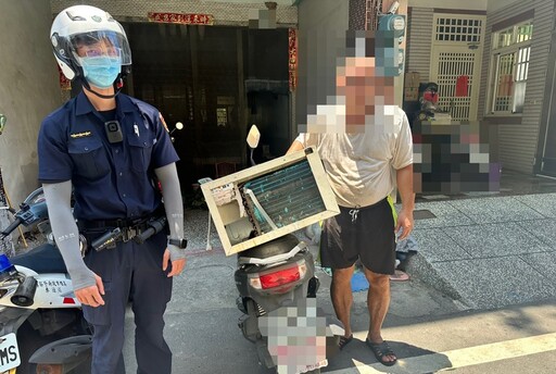 冷氣室外機不翼而飛 55歲男載走拆解變賣被逮