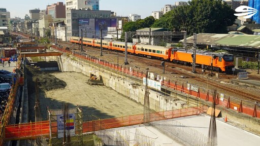 桃園鐵路地下化邁向施工高峰 鐵道局與2市府密切協調