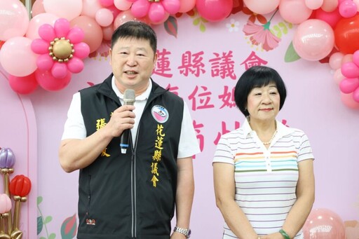 花蓮議會辦母親節餐敘 張峻感性憶官司親吐終含冤得雪