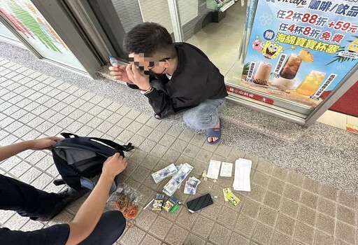 通緝犯遇盤查心虛狂奔 警車道上壓制起獲贓款逾17萬