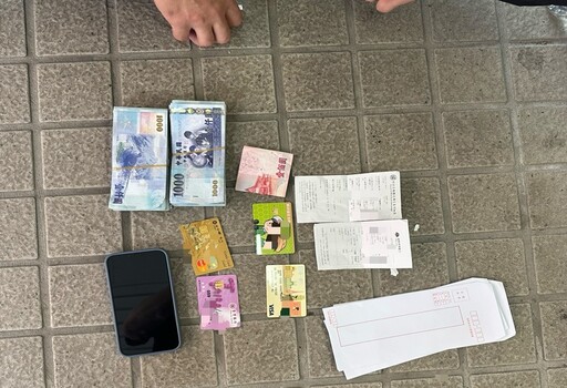 通緝犯遇盤查心虛狂奔 警車道上壓制起獲贓款逾17萬