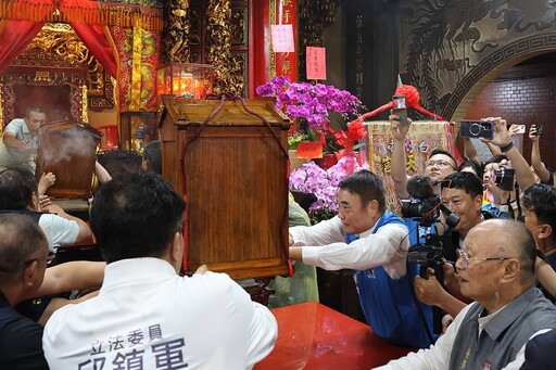 白沙屯媽祖回鑾 鍾東錦：相信媽祖會包容所有人