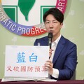 民進黨批藍白刪1500億國安預算 向國際釋放「台灣不願自我防衛」錯誤訊息