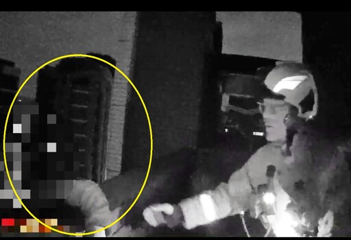 與妻吵架男子情緒低落 警消聯手18樓緊急救援阻憾事