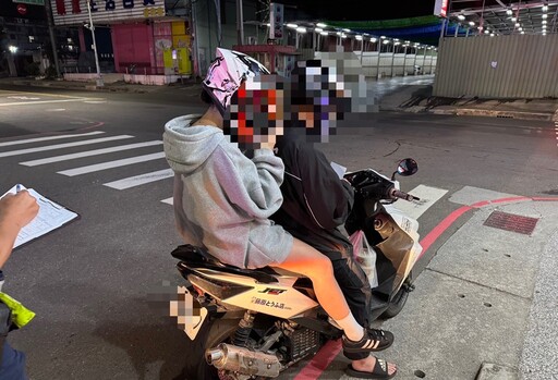 飆車少年拒檢逃逸 新北警電眼追人開出18張罰單
