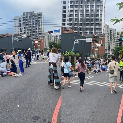 三峽北大國小旁車輛疑爆衝失控連環撞 12人輕重傷4命危