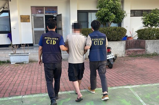 2天內分10次提領62萬元 電眼追緝逮詐團男車手