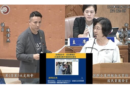新北婦癌防治有缺口 陳偉杰呼籲補助施打HPV疫苗