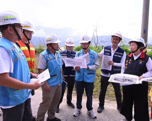 花蓮193縣道災後復建工程斥資2億 徐榛蔚率隊親勘確保交通權益