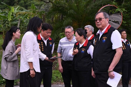 水璉分隊消防廳舍預計115年完工 徐榛蔚率隊親勘新建預定地