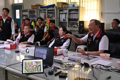 水璉分隊消防廳舍預計115年完工 徐榛蔚率隊親勘新建預定地