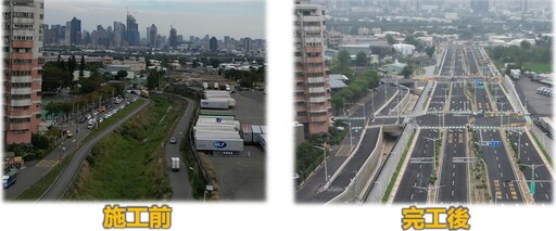 台中市政路延伸第一標通車 吳堂安：內政部補助24.1億元串聯七期