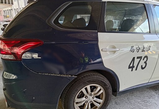 車牌異常拒檢衝撞 警開4槍逮48歲通緝犯