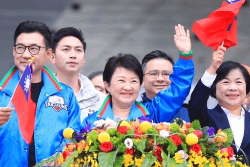 強調台中市長全國好感度第一 柳采葳批綠營引舊數據攻擊盧秀燕