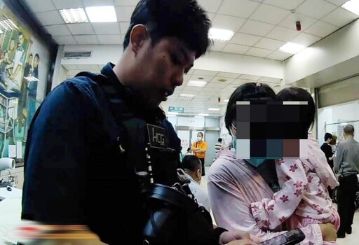 玩具塞鼻孔女童險窒息 歸仁警緊急開道5分鐘送醫