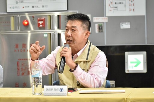 許智傑邀陳世凱現勘 揭打通高鐵捷運連通道對高雄3大意義