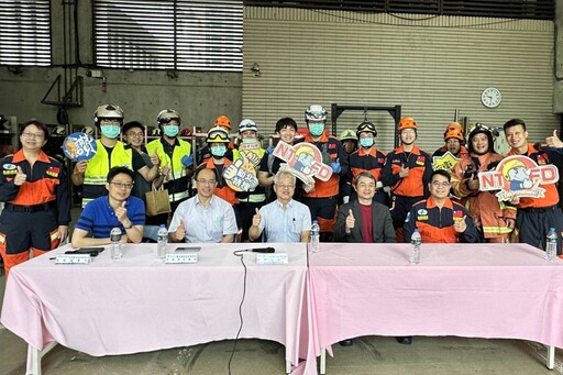 新北快搜演練「雙軌救護」 陳崇岳：不錯失黃金搶救時間