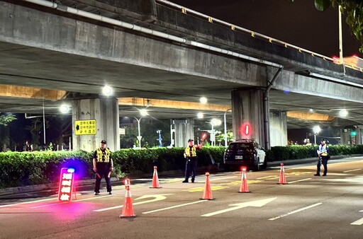 強化取締酒駕 同期案件少3減幅達9.3%死傷數少5人