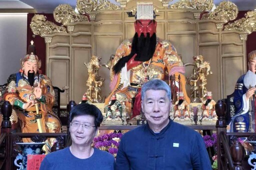 張亞中獲關聖帝君公益弘揚總會聘為總顧問 神諭點名扛起忠義復興使命
