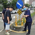 LED導引燈照亮死角 7月底完成事故熱點防撞科技設置