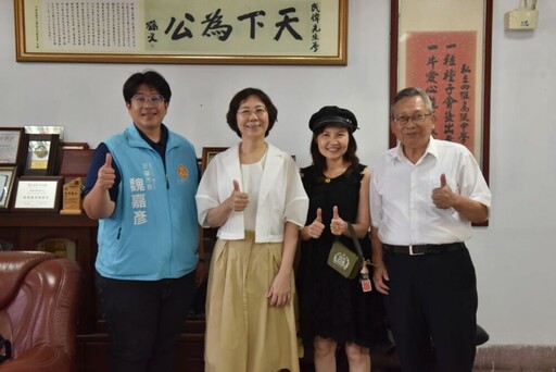 共推2026諾科獎公益演講移師花蓮 魏嘉彥、朱愛蓮拜訪8校共商合作