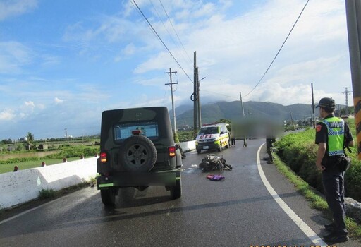 軍用戰術車對撞機車 屏東女騎士「四肢斷裂」搶救仍不治