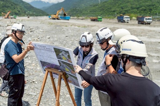饒慶鈴視察南迴3處災修工程 指示強化河道疏濬整治