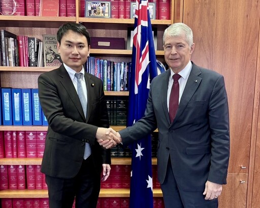 陳冠廷受邀參與澳洲「特別訪問計畫」 蔡英文肯定3大努力