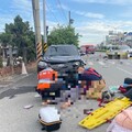 台南母女清晨雙載遭撞飛倒地 送醫搶救無效雙赴黃泉