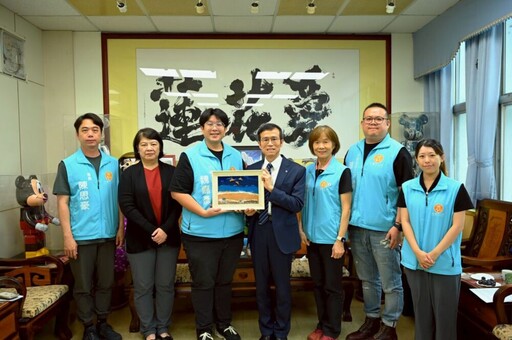 外交部東部辦事處陳俊郎拜會 魏嘉彥建議「跳島旅遊模式」吸引旅客
