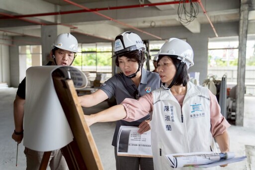 饒慶鈴視察台東社福、文化3場館工程 推動全齡照護打造宜居城市