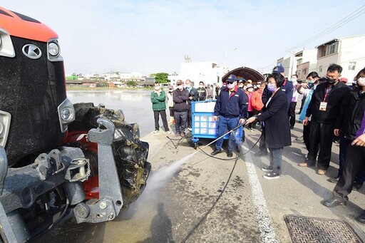 農機具車需清楚掛牌再上路 彰化縣府：違規最高罰10800元並沒收車輛