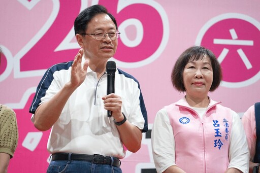 肯定呂玉玲爭取逾千億建設桃園 張善政籲726出門投「不同意罷免」票