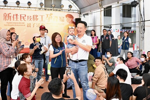新住民及移工人數近20萬 蘇俊賓：持續打造桃園多元友善孕產環境