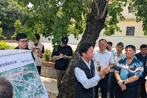 台中王田百慕達三角洲1年千人受傷 交通部、顏寬恒會勘1個月內提檢討方案