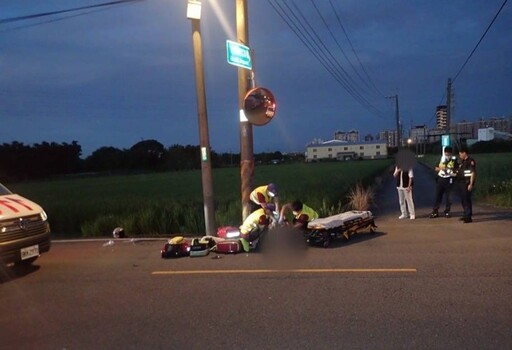 高中生無照酒駕載友人飆速 衝撞電線桿噴飛送醫雙亡