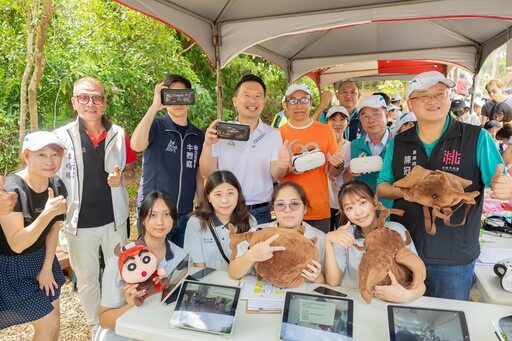 羊稠步道甲蟲季開跑 蘇俊賓：最棒的親子環境教育場域