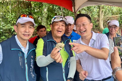 羊稠步道甲蟲季開跑 蘇俊賓：最棒的親子環境教育場域