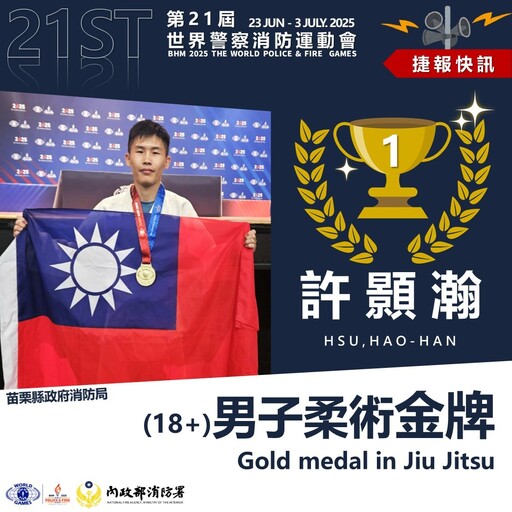 TEAM TAIWAN締造傳奇！ 極限消防員團體賽戰勝常勝軍捷克隊