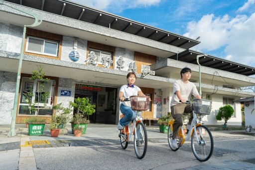 台東鹿野再增YouBike6處站點 饒慶鈴促低碳旅遊迎熱氣球盛會