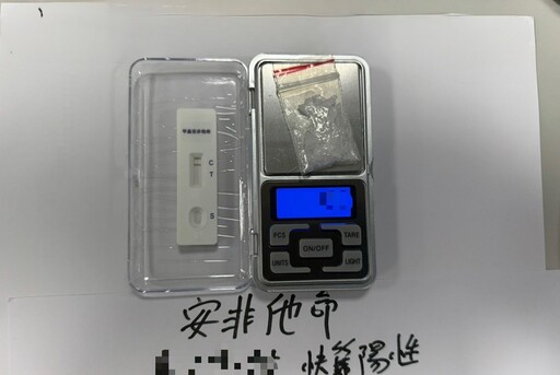 無照開車警攔查 50歲友人冒冷汗露餡查獲安毒