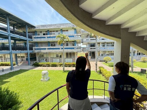 黃建賓爭取台東老舊校舍改善經費 要求國教署優先補助