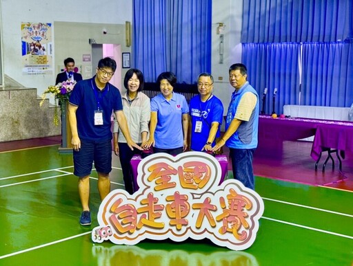饒慶鈴揭PTWA全國自走車大賽序幕 逾180支隊伍同場AI競技