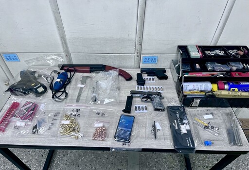 林國清坐鎮指揮掃黑打詐 南警逮375人破獲千萬贓款槍毒俱全