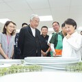 親赴台中巨蛋工程 隈研吾：打造市民文化活動核心地標
