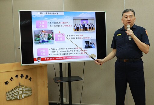 新竹市外籍車手暴增675% 警局長許頌嘉：顯示詐團人力嚴重短少