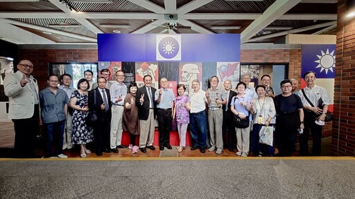 松濤社舉辦光復台灣80周年文物特展 林永樂：珍貴文物乘載共同記憶